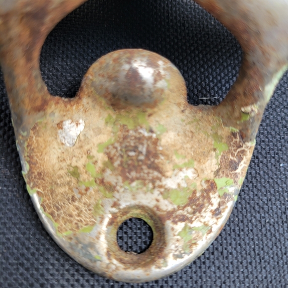 Vintage Coca Cola Bottle Opener ~ Great for Outdoor Bar Cart ~ Antique? ~ As-Is! - Picture 7 of 14